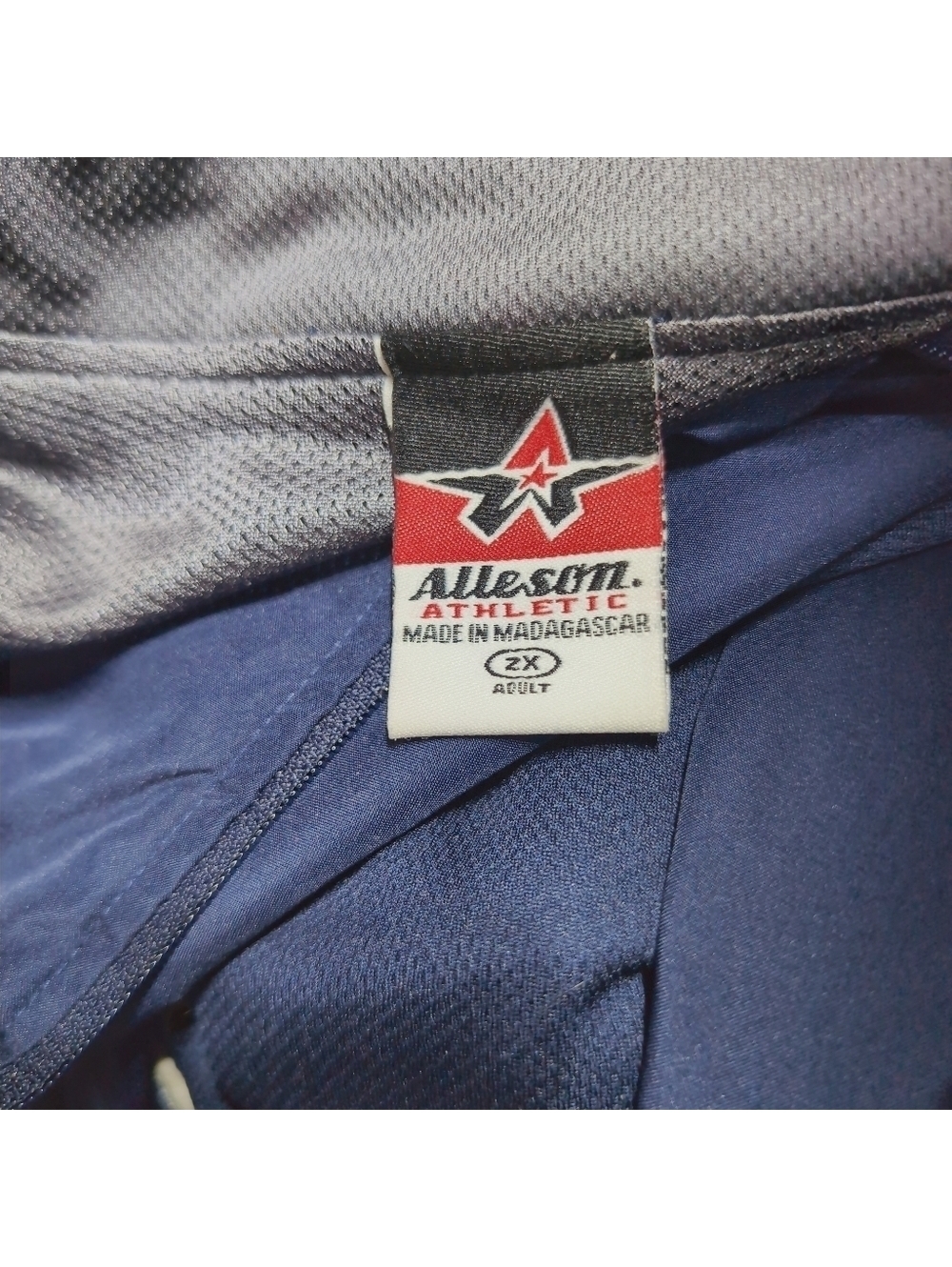 Alleson Vintage XXL Seattle Pilots Blue Windbreaker - Picture 5 of 7